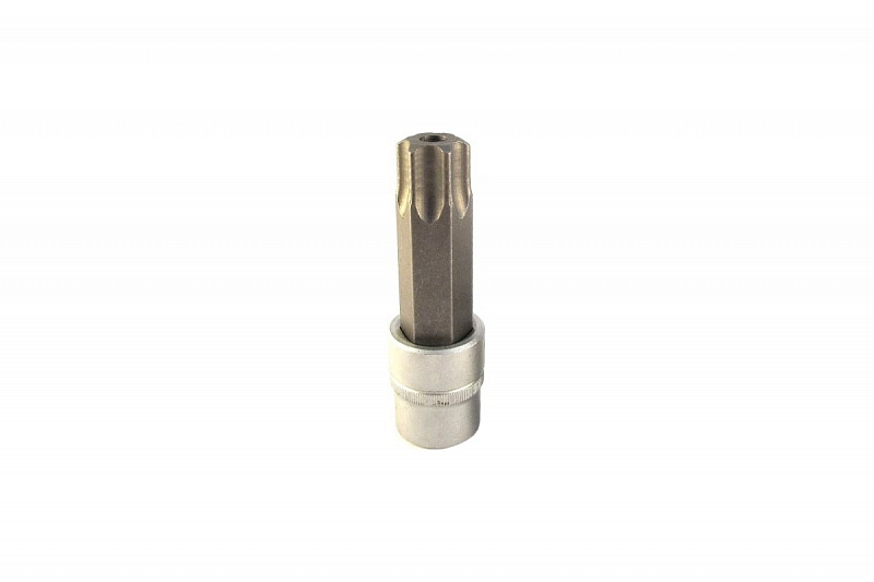 347100100 Головка 1/2'' со вставкой TORX  T100H с отверстием L=100мм. FORCE 1