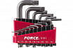 5151 Набор ключей TORX Г-образных Т6-Т60 15пр. FORCE 1