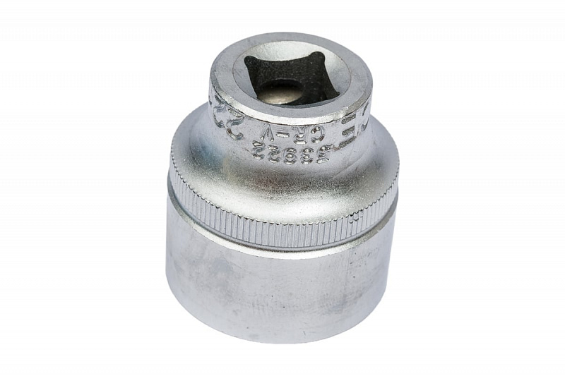 53922 Головка 3/8" 12-ти гранная 22мм. FORCE 1
