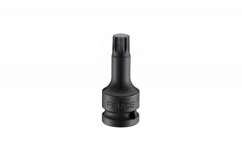 24807812 Ударная головка-бита 1/2"  SPLINE M12  L= 78мм.  FORCE 1