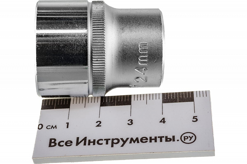 54524 Головка 1/2" 6-ти гранная 24мм. FORCE 2