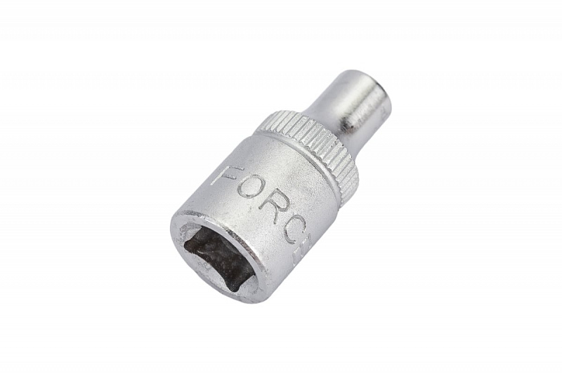 52904 Головка 1/4" 12-ти гранная 4мм. FORCE 1
