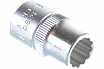 53910 Головка 3/8" 12-ти гранная 10мм. FORCE 1