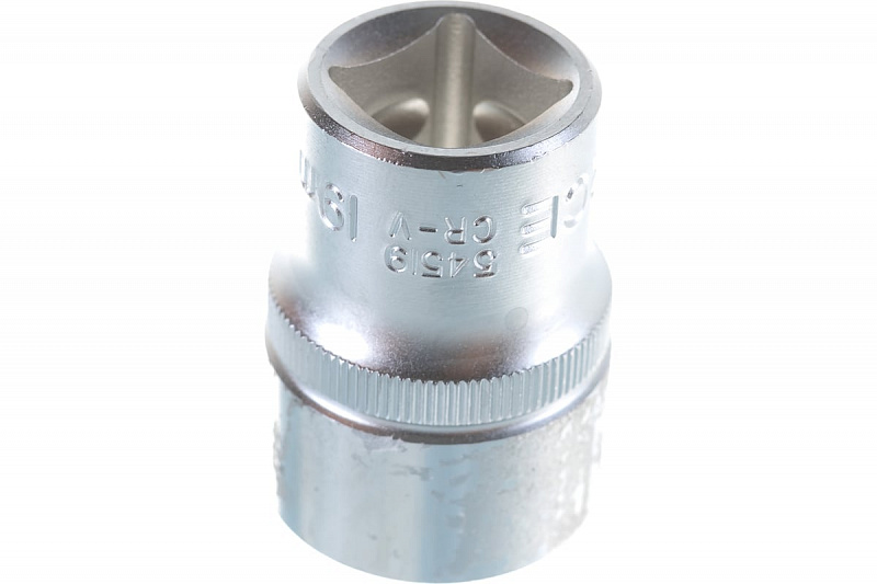 54519 Головка 1/2" 6-ти гранная 19мм. FORCE 3