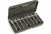 624298 Набор головок 1/2" со вставкой TORX 8пр.(T20,T25,T30,T40,T45,T50,T55,T60 L=100мм) Дело техник 1