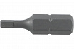 12425025 Бита 1/4" шестигранник H2,5  L=25мм. FORCE 1