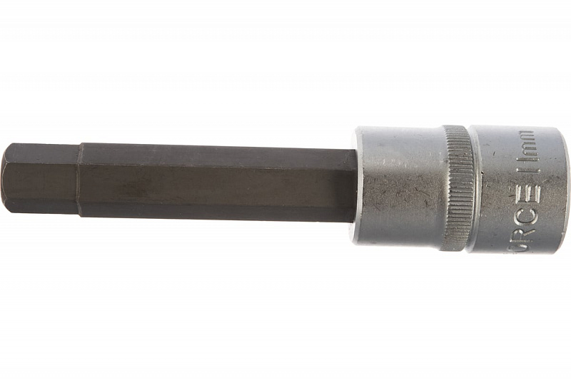 34410011 Головка 1/2'' со вставкой  6-ти гранной H11  L=100мм. FORCE 1