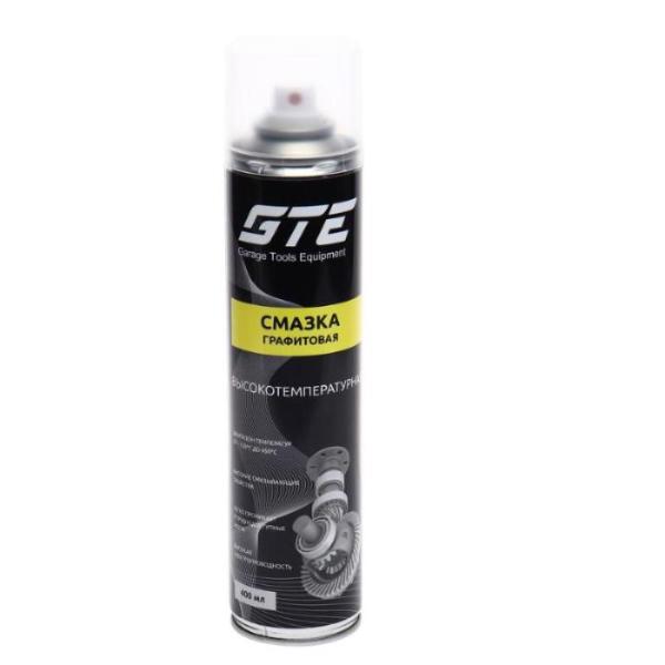 CG400B Смазка графитовая высокотемпературная 400мл. аэрозоль GTE 1