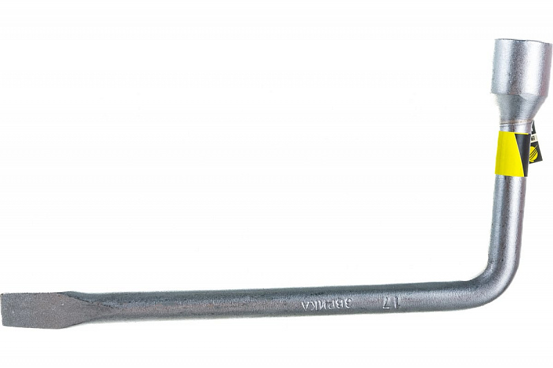 ER-34017 Ключ баллонный Г-образный 17мм L=350мм с лопаткой ЭВРИКА  1