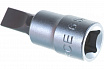 32332065 Головка 1/4'' со вставкой шлиц SL1.2x6,5мм. L=32мм. FORCE 1