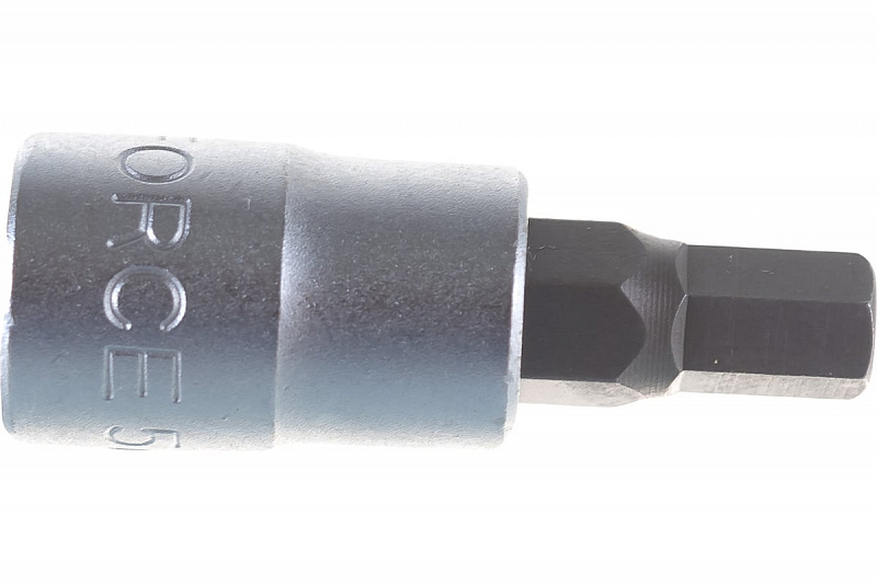3243205 Головка 1/4'' со вставкой  6-ти гранной H5  L=32мм.  FORCE 3