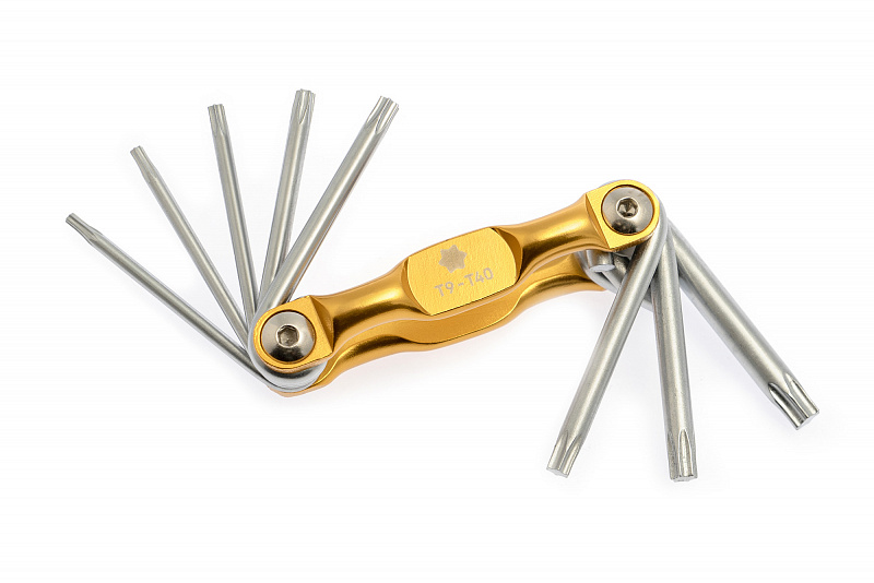 563080 Набор ключей TORX, складной, 8шт.  Дело техники 1