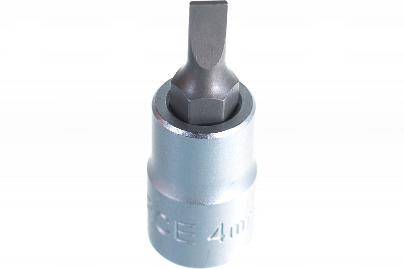 3233204 Головка 1/4'' со вставкой шлиц SL0.8x4мм. L=32мм. FORCE 1