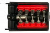 21113T Набор бит 1/4" TORX с отверстием 11пр.  FORCE 1