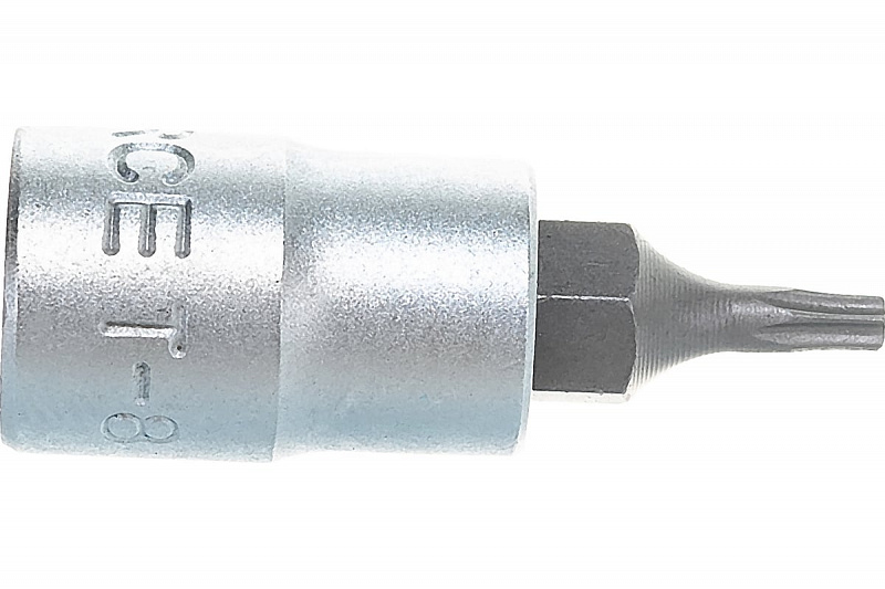 3273208 Головка 1/4'' со вставкой TORX с отверстием T8H  L=32мм. FORCE 2