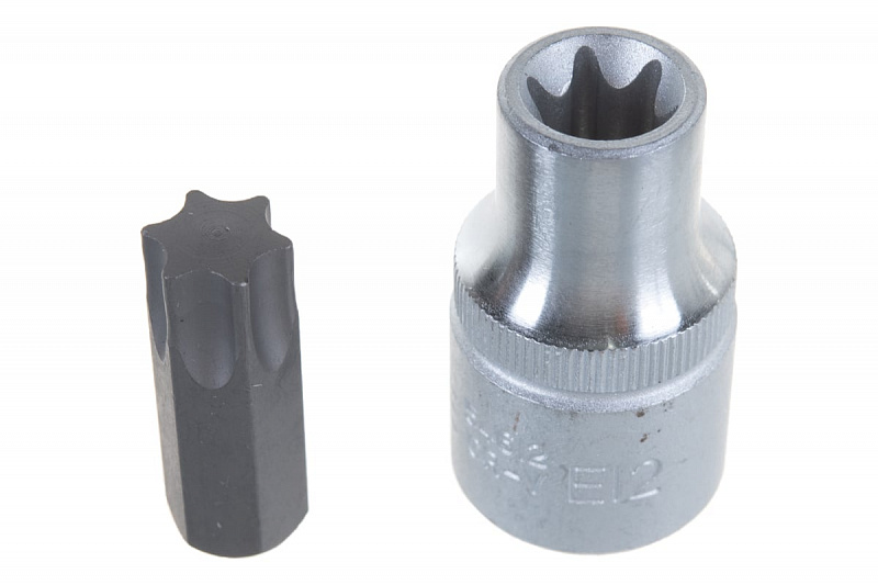 4157 Набор бит TORX и головок Е 1/2" 14пр. FORCE 2