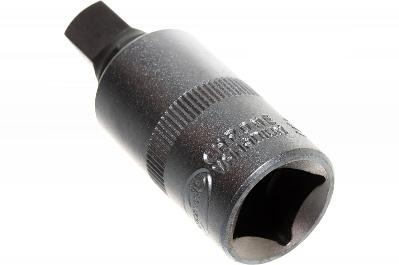 39269 Головка 1/2" со вставкой квадрат 9мм. L=55мм. АвтоДело  PRO 1