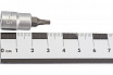 3273215 Головка 1/4'' со вставкой TORX с отверстием T15H  L=32мм. FORCE 3
