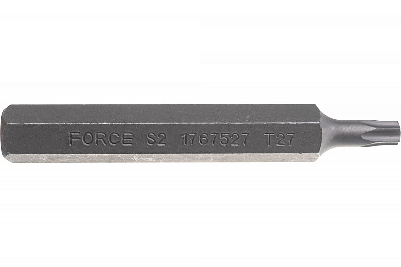 1767527 Бита 3/8'' TORX T27  75мм.  FORCE 1