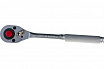 80244 Трещотка 1/2" 24 зубца с металлической ручкой L=245мм. FORCE 1