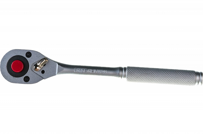 80244 Трещотка 1/2" 24 зубца с металлической ручкой L=245мм. FORCE 1