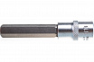 625113 Головка 1/2" со вставкой шестигранник Н13  L=100мм. Дело техники 1