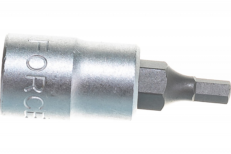 3243203 Головка 1/4'' со вставкой  6-ти гранной H3  L=32мм.  FORCE 2