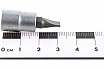 32332055 Головка 1/4'' со вставкой шлиц SL1.0x5,5мм. L=32мм. FORCE 3