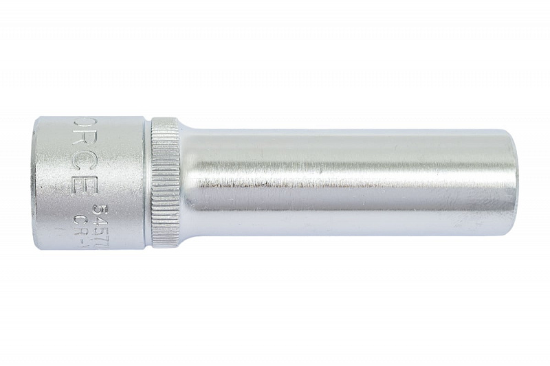5457712 Головка 1/2" удлиненная 6-ти гранная 12мм. L=77мм. FORCE 1