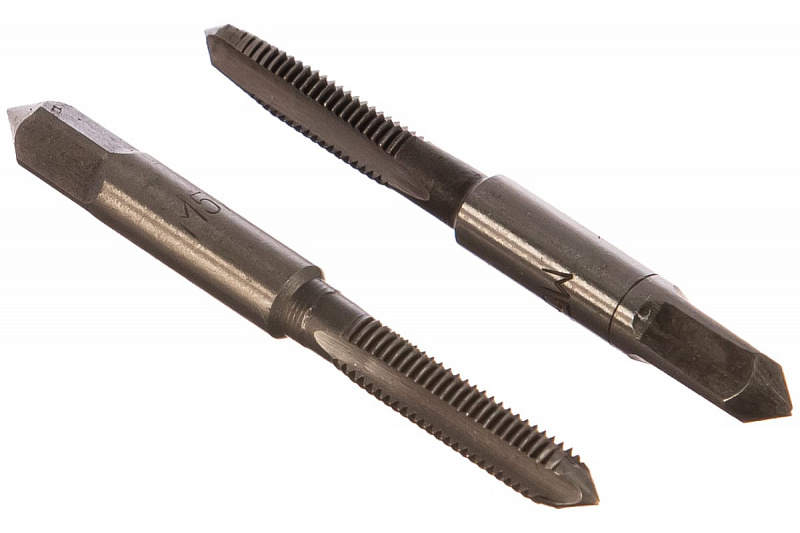 ER-00508M Метчик M5x0,8 (2шт) в пластиковом футляре ЭВРИКА 1