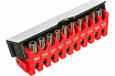 21013 Набор бит 1/4" TORX 5-ти лучевая с отверстием TS08-TS50 10пр.  FORCE 1