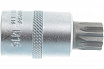 625416 Головка 1/2" со вставкой Spline M16 с отверстием L=55мм. Дело техники 2