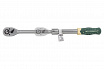 RF-802433 Трещотка 1/2" телескопическая с резиновой ручкой (L=310-440мм. 72 зубца) ROCKFORCE 2