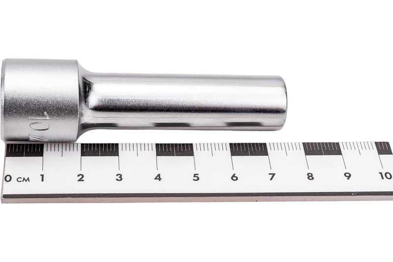 JTC-47610 Головка 1/2" 6-ти гранная удлиненная 10мм. L= 76мм. JTC 4