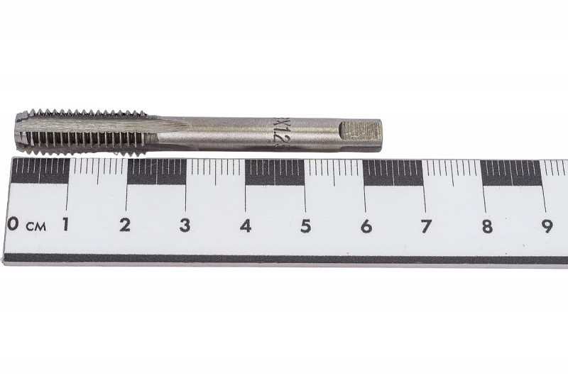 ER-00812M Метчик M8x1,25 (2шт) в пластиковом футляре ЭВРИКА  3