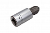 321324 Головка 1/4'' со вставкой РН4  L=32мм. FORCE 1