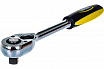 ER-21245 Трещотка 1/2" 45-зубцовая с прямой резиновой ручкой ЭВРИКА  2