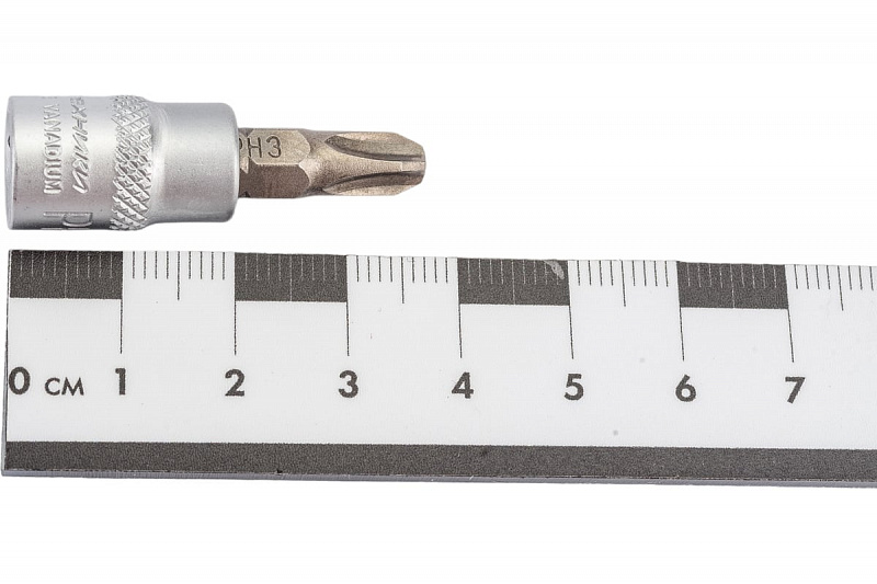 604103 Головка 1/4'' со вставкой PH3  Дело техники 3