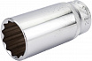 JTC-47727 Головка 1/2" 12-ти гранная удлиненная 27мм. L= 76мм. JTC 1