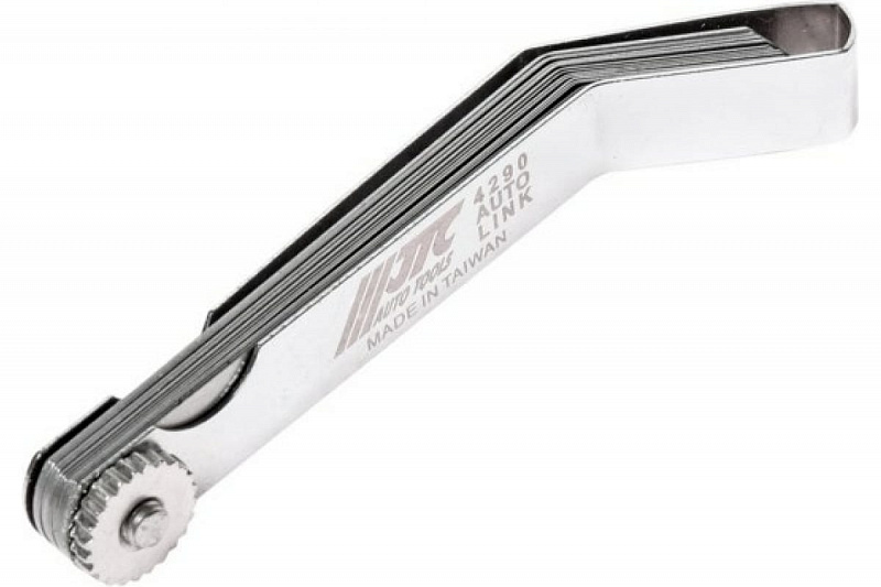 JTC-4290 Набор щупов изогнутых 12пр.(0.203-0.66мм; 0,008"-0,026")  JTC  1
