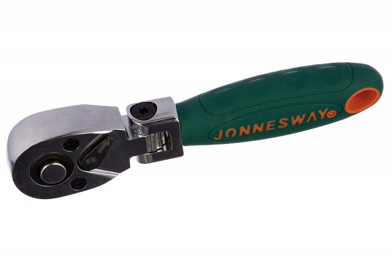 R4202 Трещотка укороченная с шарниром 1/4"  36 зубцов 125мм. JONNESWAY 1