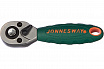 R2902B Трещотка укороченная усиленная 1/4"  36 зубцов 100мм. JONNESWAY 1