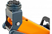 OHT225C Домкрат подкатной 2.5 т. с фиксатором в кейсе, 140-387 мм OMBRA 2