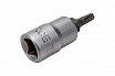 32F3215 Головка 1/4'' со вставкой TORX 5-ти лучевая с отверстием TS15  L=32мм. FORCE 1