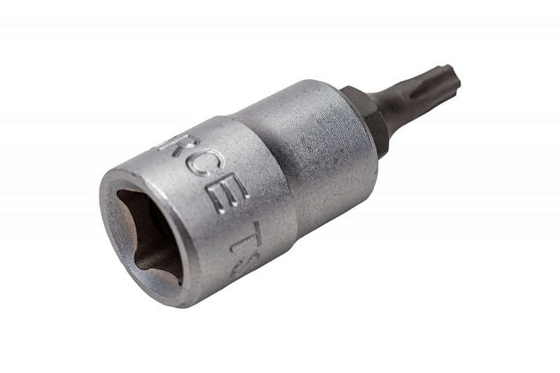 32F3215 Головка 1/4'' со вставкой TORX 5-ти лучевая с отверстием TS15  L=32мм. FORCE 1