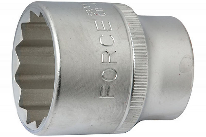 56919 Головка 3/4" короткая 12-ти гранная 19мм. FORCE 1