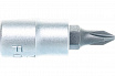 321321 Головка 1/4'' со вставкой РН1  L=32мм. FORCE 2