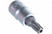 32F3227 Головка 1/4'' со вставкой TORX 5-ти лучевая с отверстием TS27  L=32мм. FORCE 1
