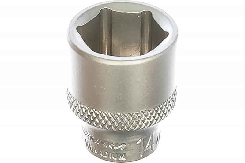600064 Головка 1/4" 6-ти гранная 14мм.  Дело техники 1