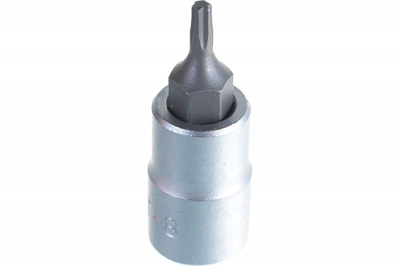 3263208 Головка 1/4'' со вставкой  TORX T8  L=32мм.  FORCE 1